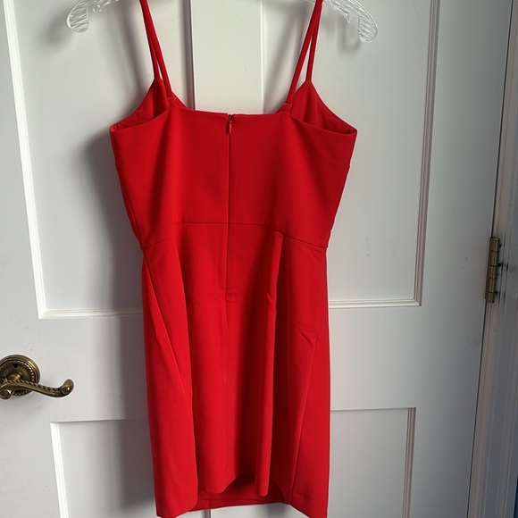 French Connection Whisper Women’s Mini Dress - size: XXS - color: red - Picture 3 of 3
